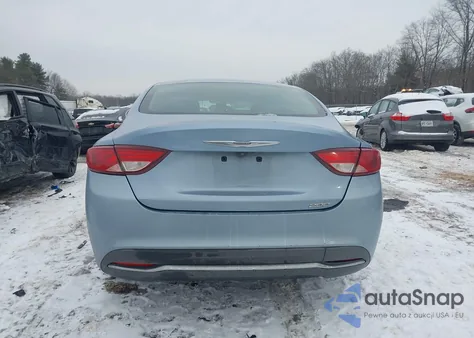 2015 Chrysler 200 Limited from USA, damaged, VIN 1C3CCCAB0FN654180